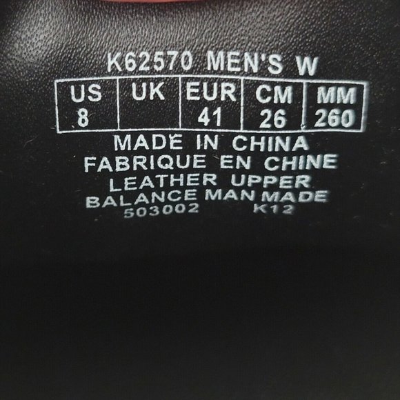 Rockport DresSports Shoes Mens 8W Black Casual Dress K32570 - Picture 8 of 8